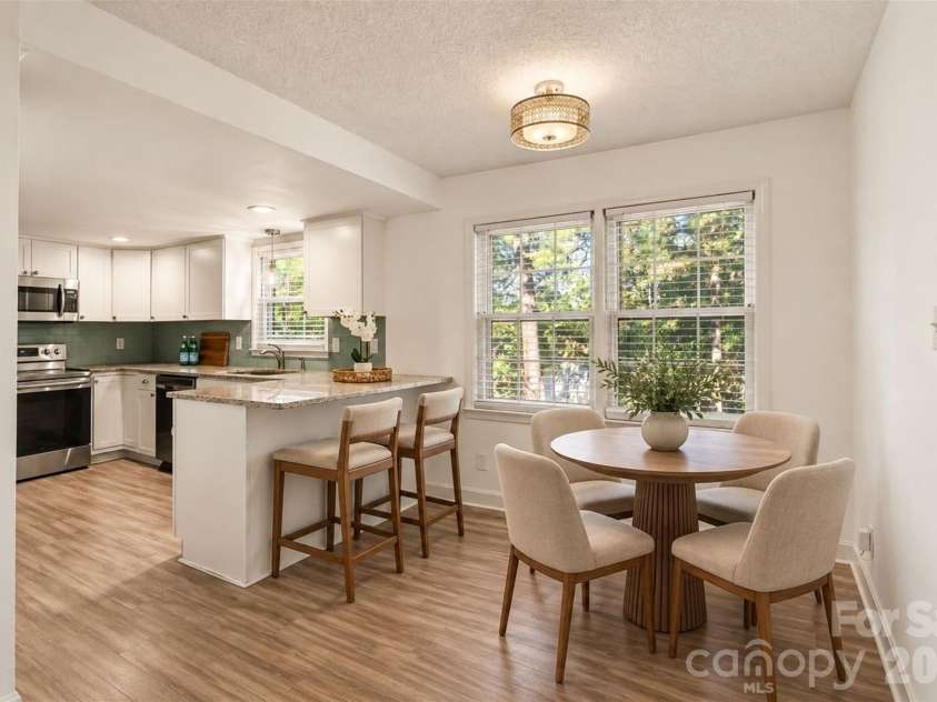 833 Archdale Drive, Charlotte, NC 28217.  MLS# CAR4432284, YatesRealty ID 56842. Virtually staged