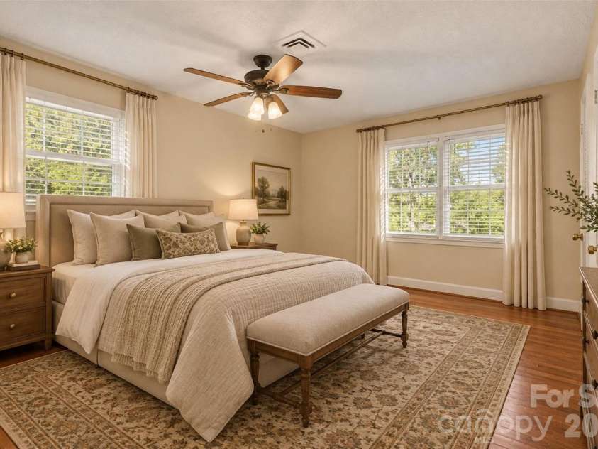 833 Archdale Drive, Charlotte, NC 28217.  MLS# CAR4432284, YatesRealty ID 56842. Virtually staged