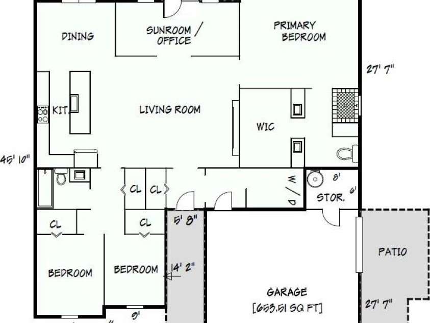3327 48th Avenue, Hickory, NC 28601.  MLS# CAR4434871, YatesRealty ID 56872. 