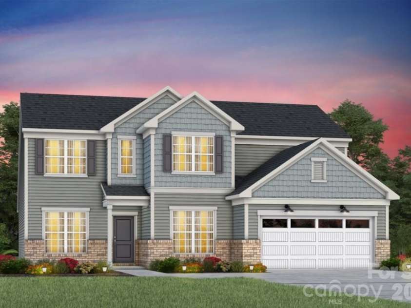 7689 Pedigree Circle, Lancaster, SC 29720.  MLS# CAR4433847, YatesRealty ID 56886. Front exterior rendering