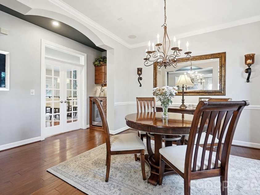 1103 Cooper Lane, Indian Trail, NC 28079.  MLS# CAR4431866, YatesRealty ID 56892. Elegant Dining Room