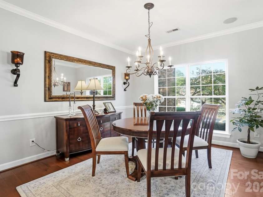 1103 Cooper Lane, Indian Trail, NC 28079.  MLS# CAR4431866, YatesRealty ID 56892. Elegant Dining Room