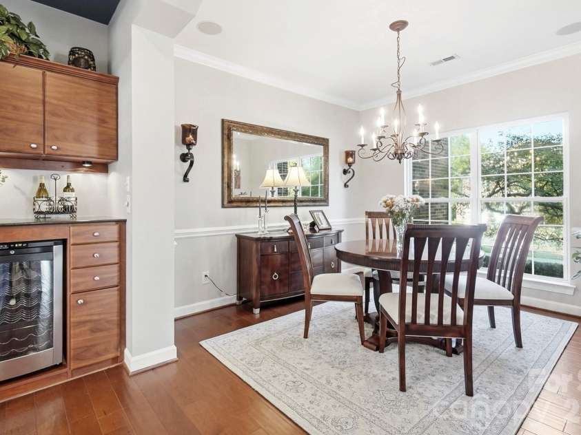 1103 Cooper Lane, Indian Trail, NC 28079.  MLS# CAR4431866, YatesRealty ID 56892. Elegant Dining Room with Butler's Bar