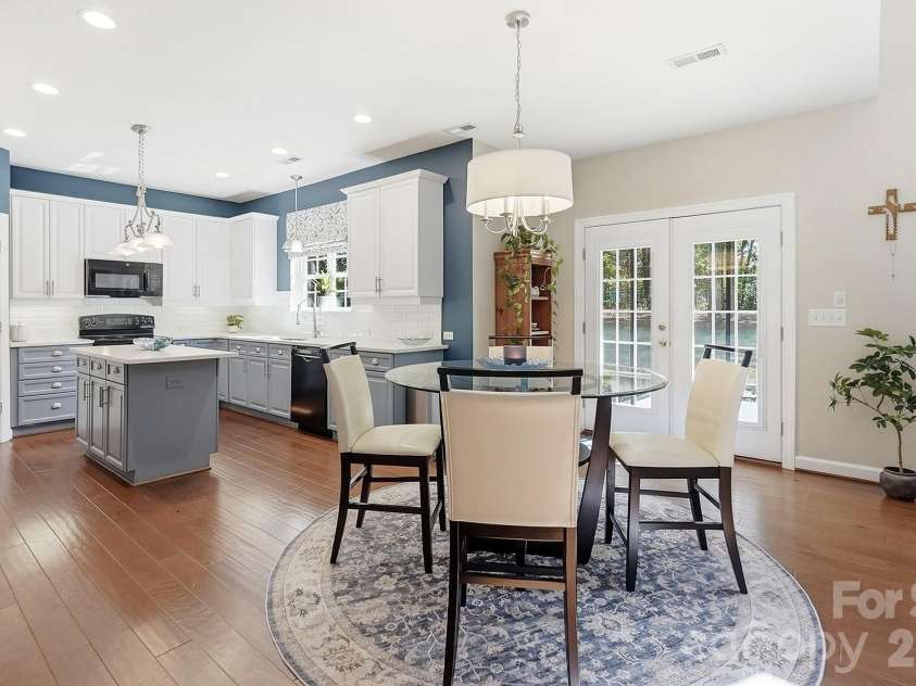 1103 Cooper Lane, Indian Trail, NC 28079.  MLS# CAR4431866, YatesRealty ID 56892. Large Breakfast/Dining Area