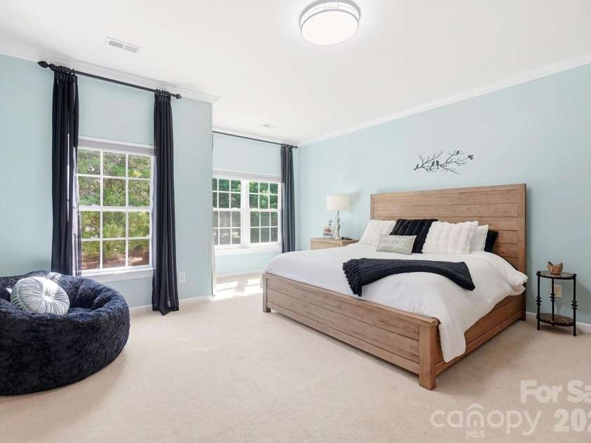 1103 Cooper Lane, Indian Trail, NC 28079.  MLS# CAR4431866, YatesRealty ID 56892. Primary Bedroom Suite