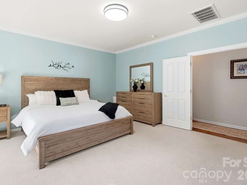 1103 Cooper Lane, Indian Trail, NC 28079.  MLS# CAR4431866, YatesRealty ID 56892. Primary Bedroom Suite