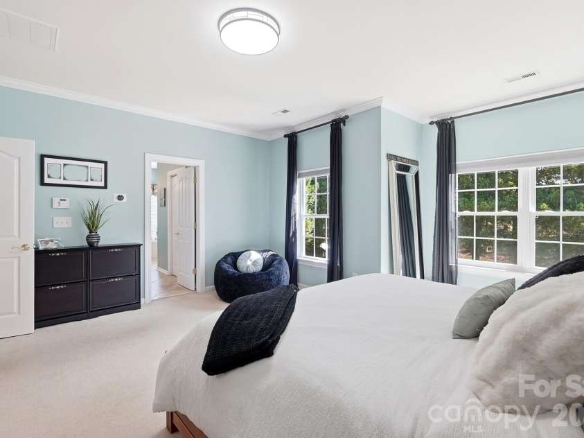 1103 Cooper Lane, Indian Trail, NC 28079.  MLS# CAR4431866, YatesRealty ID 56892. Primary Bedroom Suite