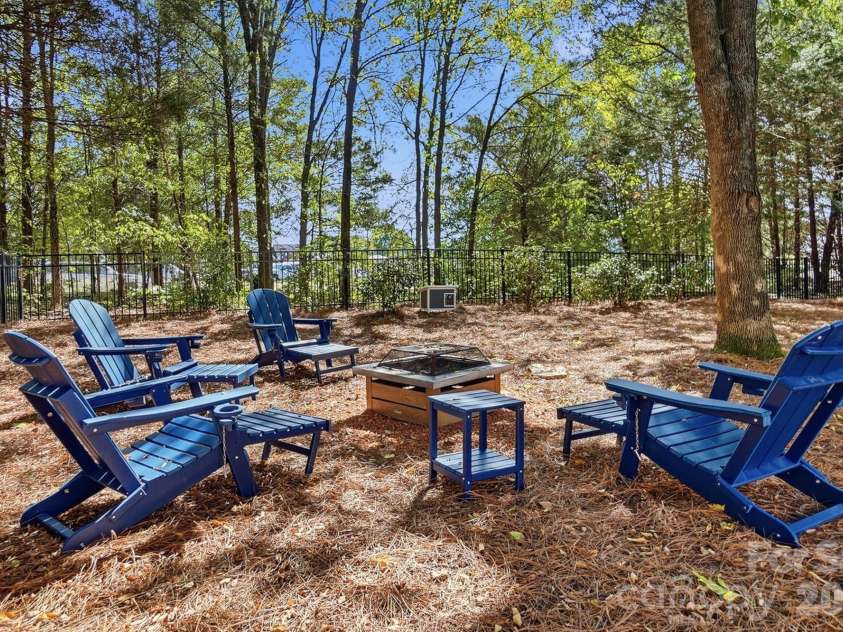 1103 Cooper Lane, Indian Trail, NC 28079.  MLS# CAR4431866, YatesRealty ID 56892. Stunning Firepit Area