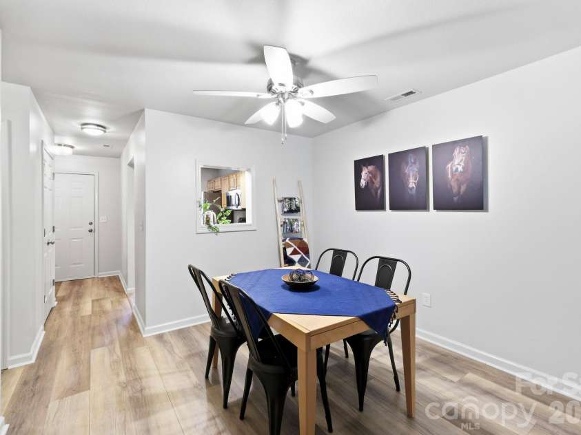805 Carlyle Way, Asheville, NC 28803.  MLS# CAR4435205, YatesRealty ID 56893. Dining Area