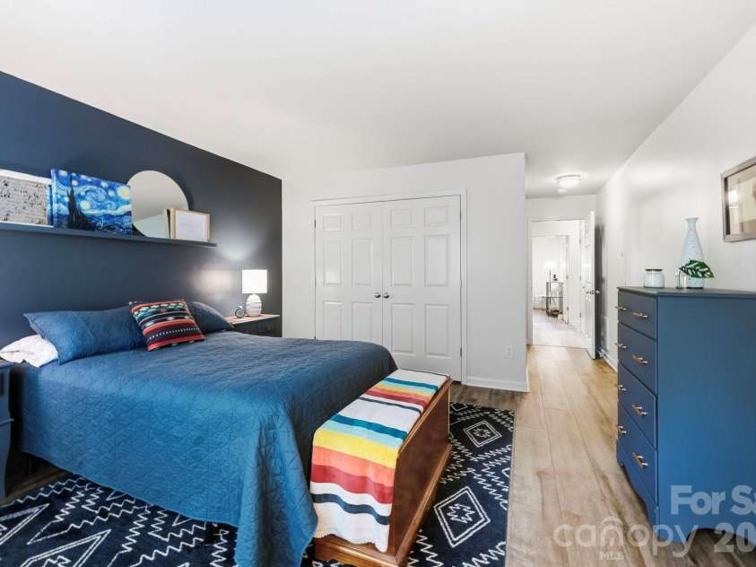 805 Carlyle Way, Asheville, NC 28803.  MLS# CAR4435205, YatesRealty ID 56893. Master Bedroom