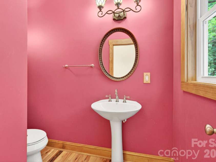 72 Wildflower Mountain Trail, Candler, NC 28715.  MLS# CAR4393589, YatesRealty ID 5690. Half Bathroom - Main Level