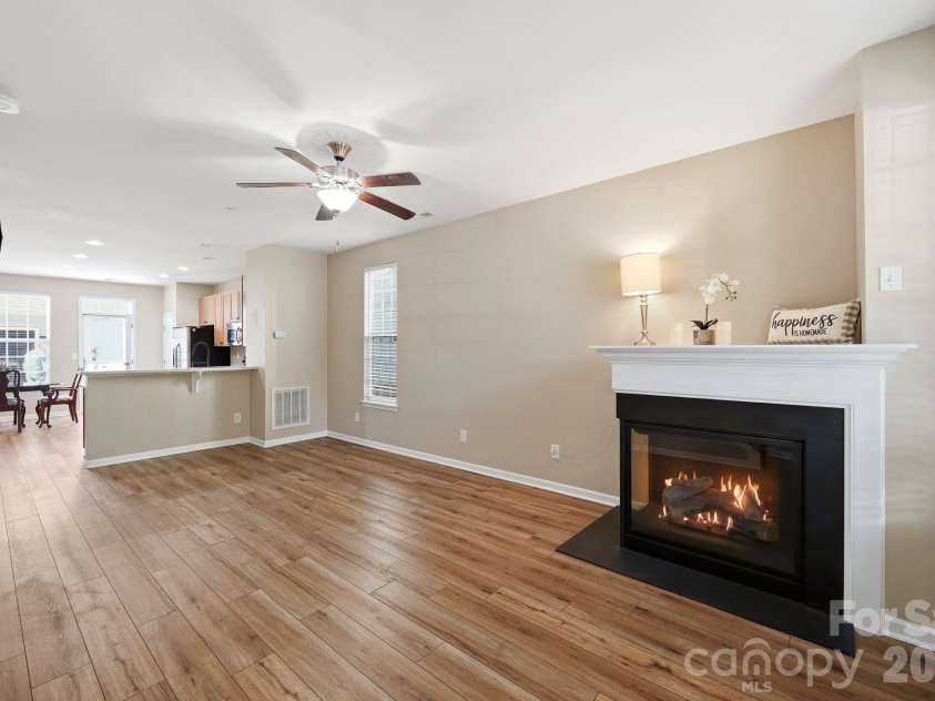 19862 Lamp Lighters Way, Cornelius, NC 28031.  MLS# CAR4430703, YatesRealty ID 56901. Open floorplan for comfortable living and entertaining at 19862 Lamp Lighters Way at Antiquity in Cornelius.