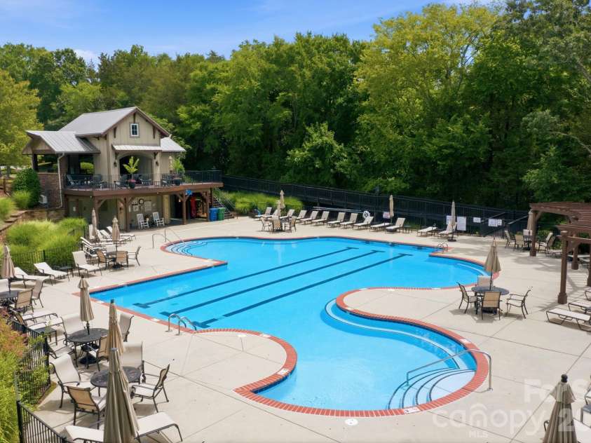 19862 Lamp Lighters Way, Cornelius, NC 28031.  MLS# CAR4430703, YatesRealty ID 56901. Pool for 19862 Lamp Lighters Way at Antiquity in Cornelius.