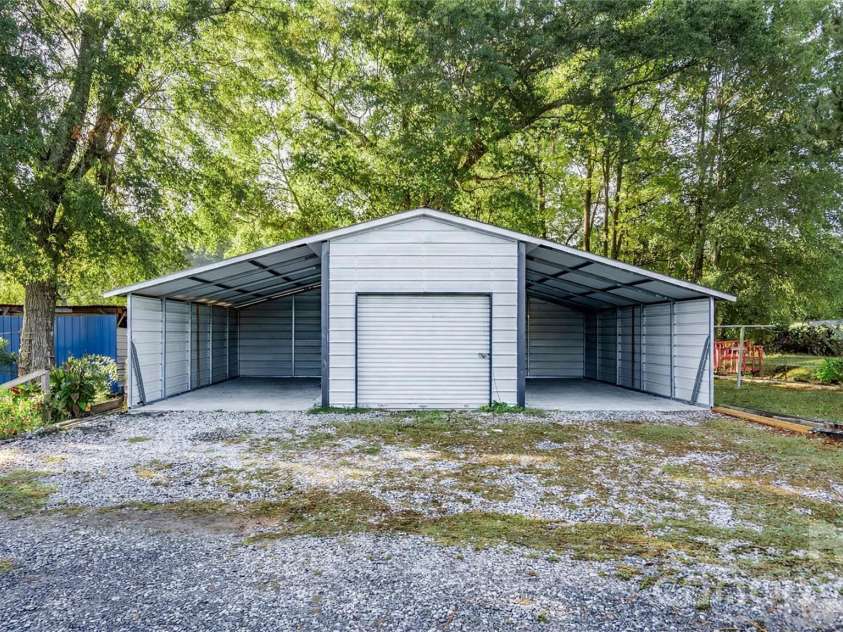 2340 NC 24/27 Road, Biscoe, NC 27209.  MLS# CAR4433696, YatesRealty ID 56912. 2 Car Carport/Building