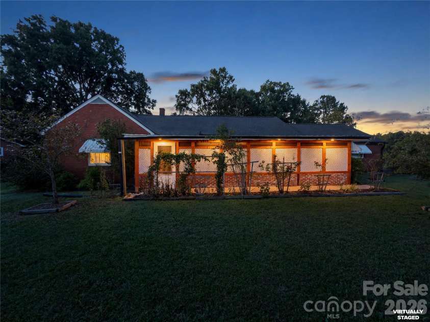 2340 NC 24/27 Road, Biscoe, NC 27209.  MLS# CAR4433696, YatesRealty ID 56912. Twilight