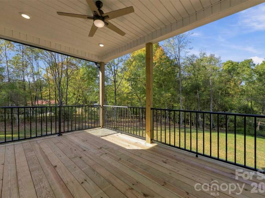 2975 Old Airport Road, Concord, NC 28025.  MLS# CAR4434891, YatesRealty ID 56917. Back Covered Deck
