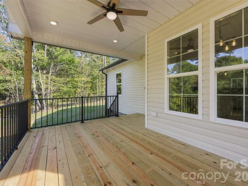 2975 Old Airport Road, Concord, NC 28025.  MLS# CAR4434891, YatesRealty ID 56917. Back Covered Deck