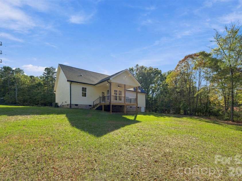 2975 Old Airport Road, Concord, NC 28025.  MLS# CAR4434891, YatesRealty ID 56917. Exterior Rear