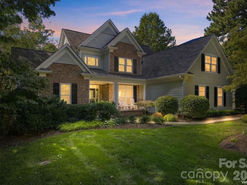 105 Alder Springs Lane, Mooresville, NC 28117.  MLS# CAR4432434, YatesRealty ID 56922. Virtually enhanced sky