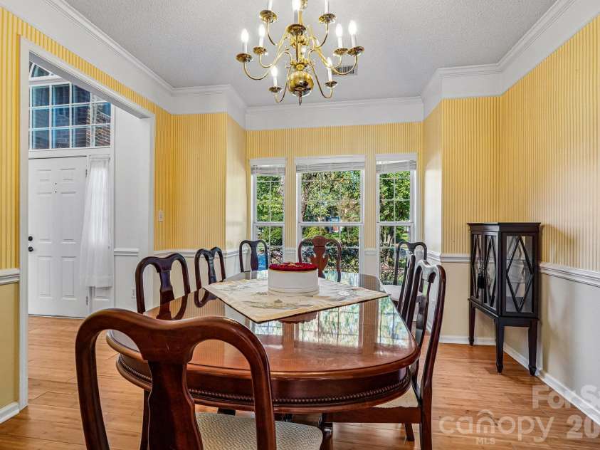 11207 Livingston Mill Road, Charlotte, NC 28273.  MLS# CAR4434862, YatesRealty ID 56926. Formal dining room with direct access to the kitchen