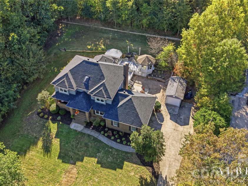 1419 Dennbriar Drive, Concord, NC 28027.  MLS# CAR4434471, YatesRealty ID 56938. Aerial View