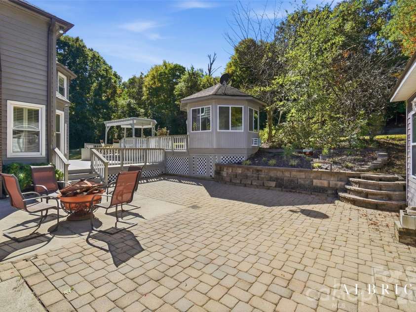 1419 Dennbriar Drive, Concord, NC 28027.  MLS# CAR4434471, YatesRealty ID 56938. Back Patio, Terrace, Gazebo