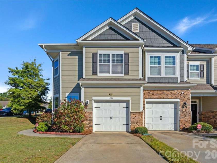 6556 Harris River Way, Charlotte, NC 28269.  MLS# CAR4434472, YatesRealty ID 56939. Single car garage