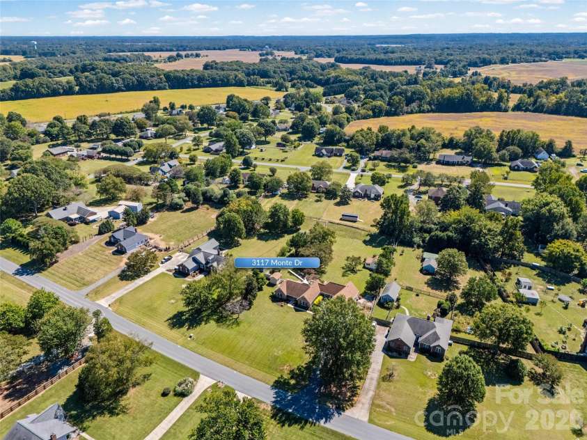 3117 Monte Drive, Monroe, NC 28110.  MLS# CAR4434474, YatesRealty ID 56942. 