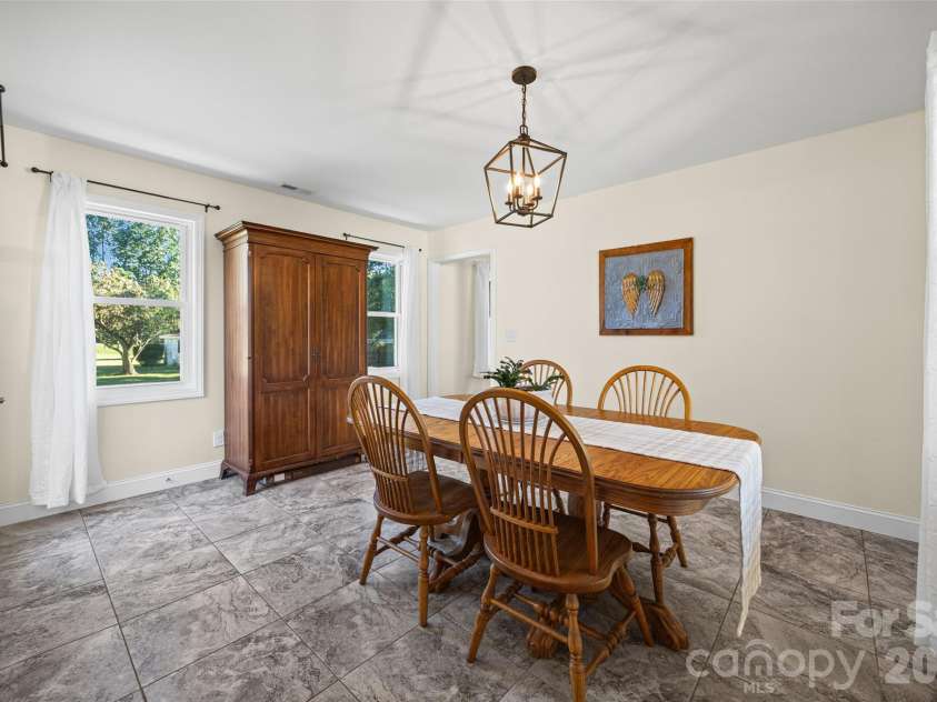 3117 Monte Drive, Monroe, NC 28110.  MLS# CAR4434474, YatesRealty ID 56942. Dining Room
