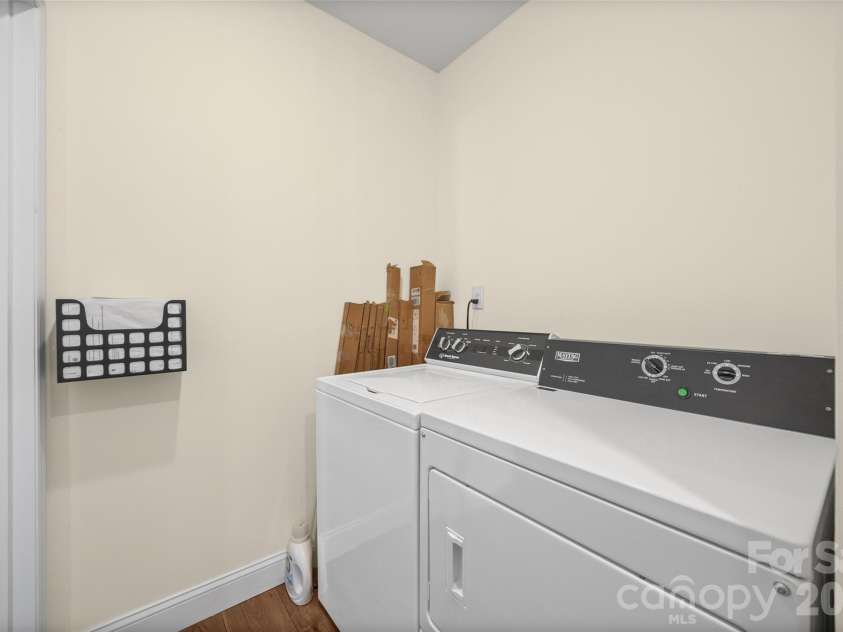 3117 Monte Drive, Monroe, NC 28110.  MLS# CAR4434474, YatesRealty ID 56942. Office flex space laundry room.