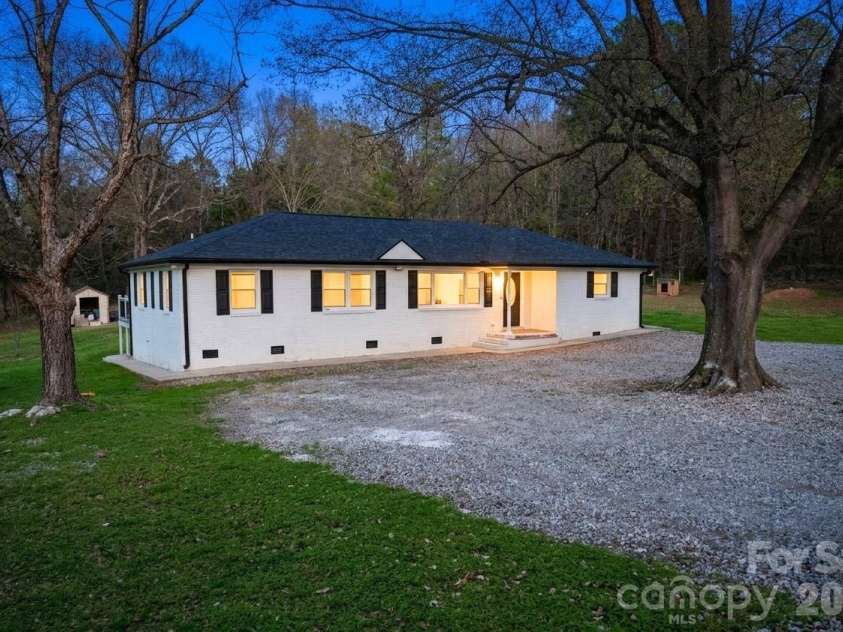 1417 Old Belmeade Drive, Charlotte, NC 28214.  MLS# CAR4434225, YatesRealty ID 56947. Landscaping digitally enhanced