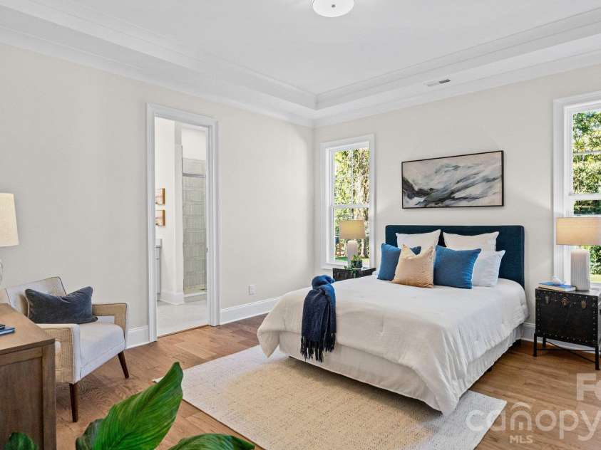 6918 Alexander Road, Charlotte, NC 28226.  MLS# CAR4434180, YatesRealty ID 56950. Main level guest bedroom