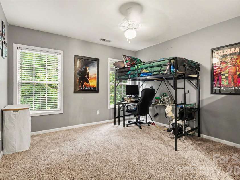 5221 Turkey Oak Drive, Mint Hill, NC 28227.  MLS# CAR4433763, YatesRealty ID 56962. Bedroom - Upper Floor