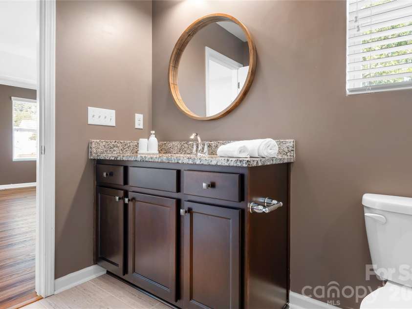 117 Abel Peterson Drive, Mount Holly, NC 28120.  MLS# CAR4433396, YatesRealty ID 56976. Master bathroom