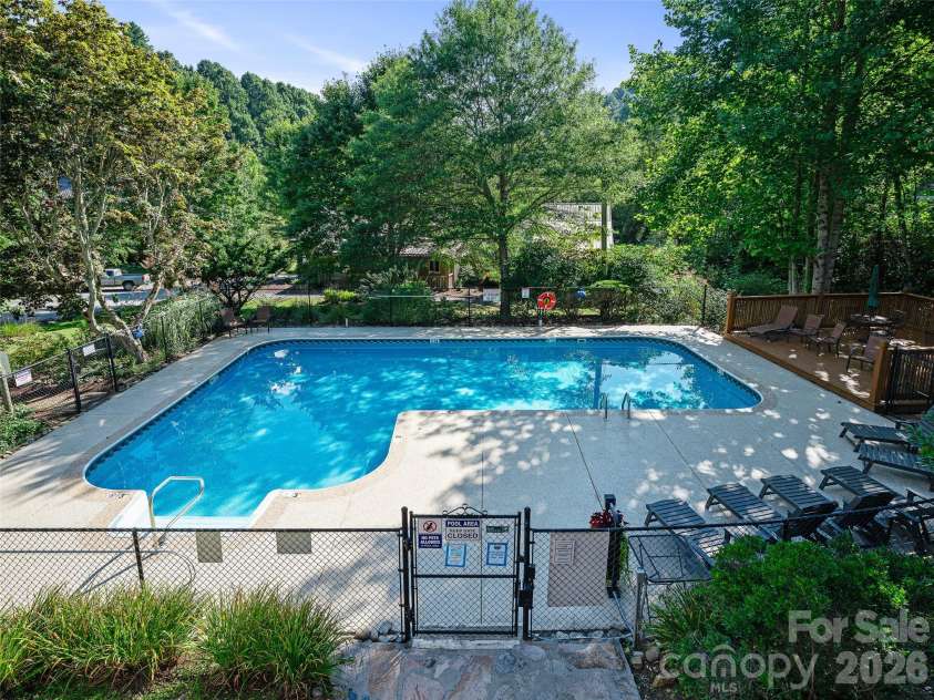 2521 Wolf Laurel Road, Mars Hill, NC 28754.  MLS# CAR4432909, YatesRealty ID 56984. Heated Pool