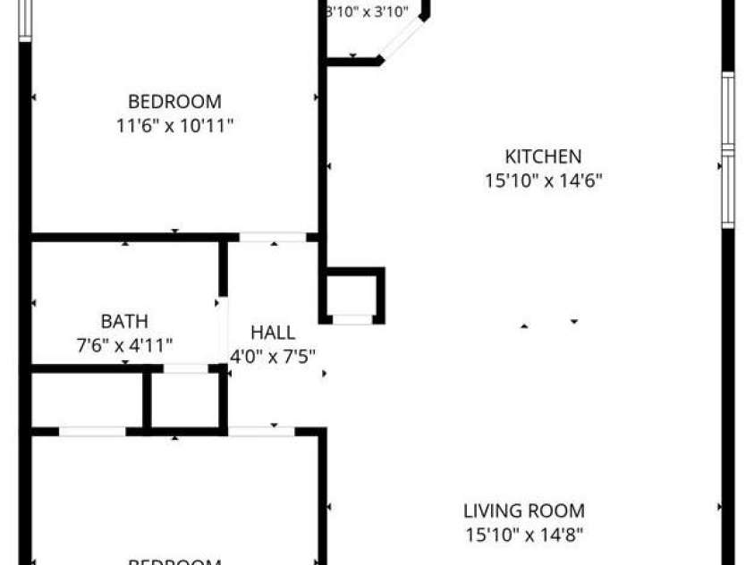 808 4th Street, Albemarle, NC 28001.  MLS# CAR4432385, YatesRealty ID 56988. 