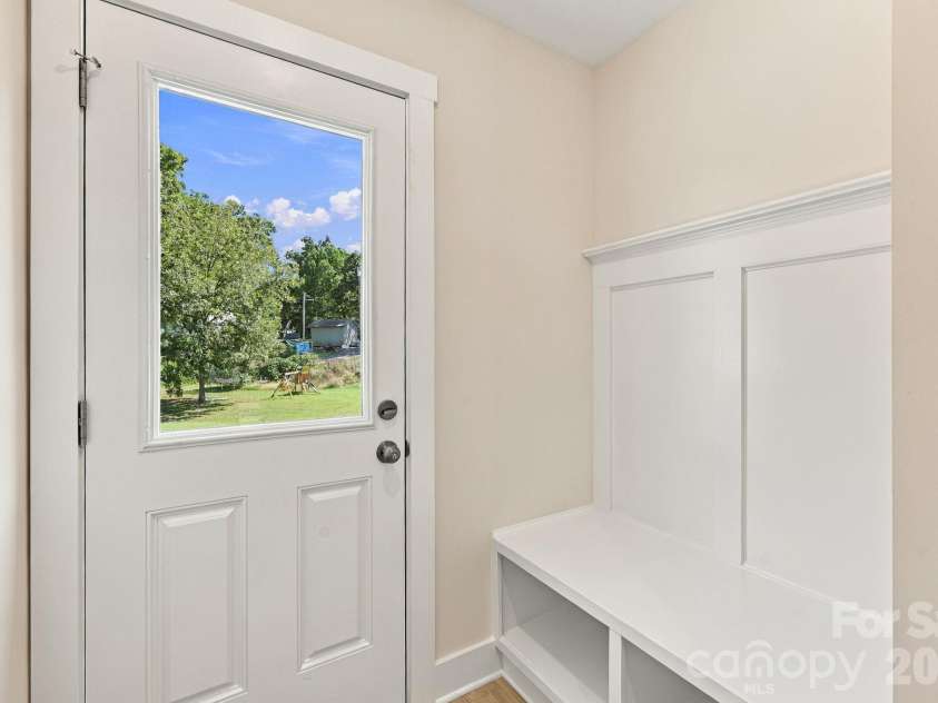 808 4th Street, Albemarle, NC 28001.  MLS# CAR4432385, YatesRealty ID 56988. Drop zone at back door entry.