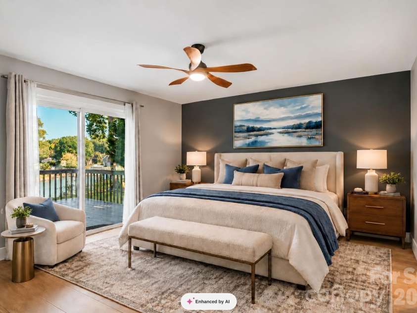 201 Wood Duck Loop, Mooresville, NC 28117.  MLS# CAR4425713, YatesRealty ID 57017. Primary Bedroom - Virtually Staged
