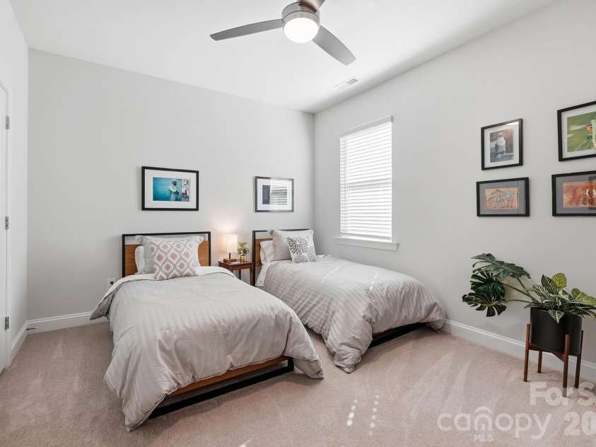 2014 Old Evergreen Parkway, Indian Trail, NC 28079.  MLS# CAR4433757, YatesRealty ID 57036. Second bedroom