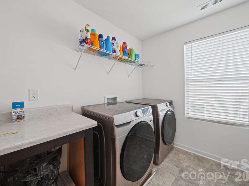 6332 Rocky Wagon Lane, Concord, NC 28025.  MLS# CAR4426776, YatesRealty ID 57039. Laundry Room