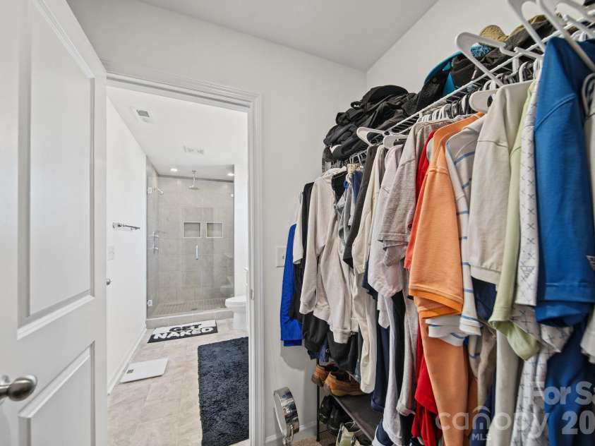 6332 Rocky Wagon Lane, Concord, NC 28025.  MLS# CAR4426776, YatesRealty ID 57039. Primary Closet(1)
