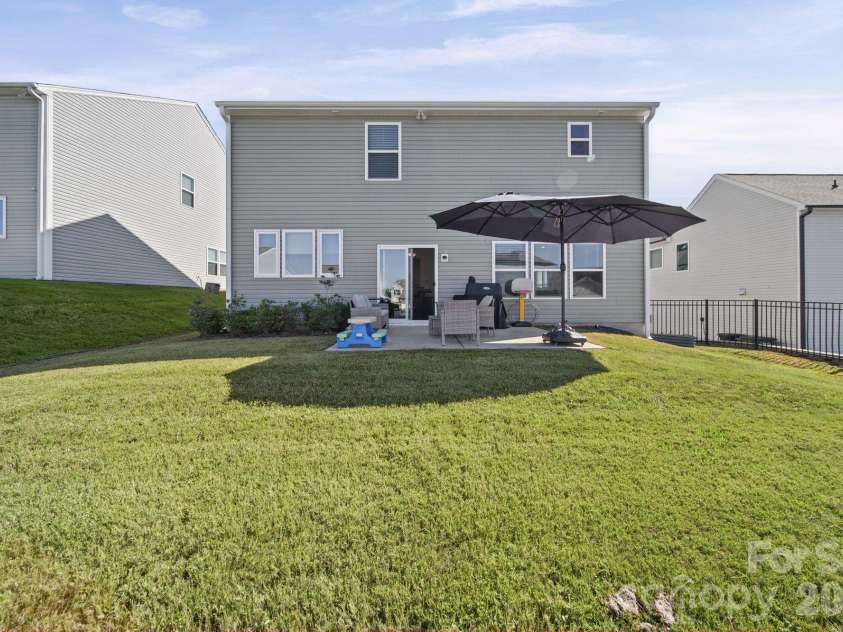 6332 Rocky Wagon Lane, Concord, NC 28025.  MLS# CAR4426776, YatesRealty ID 57039. Rear View