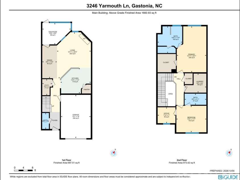 3246 Yarmouth Lane, Gastonia, NC 28056.  MLS# CAR4435301, YatesRealty ID 57044. 