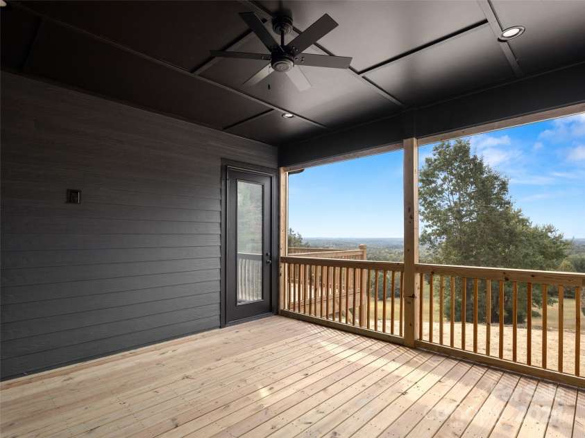 345 Preservation Trail, Columbus, NC 28722.  MLS# CAR4077956, YatesRealty ID 571. Main Level Screen Porch