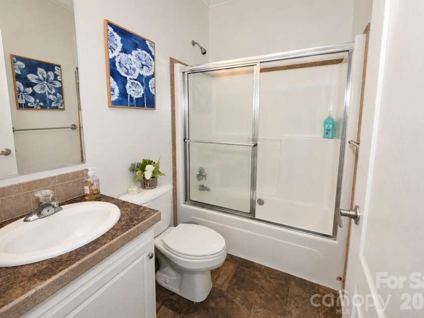 3951 Springs Road, Conover, NC 28613.  MLS# CAR4353185, YatesRealty ID 5710. Guest Bathroom
