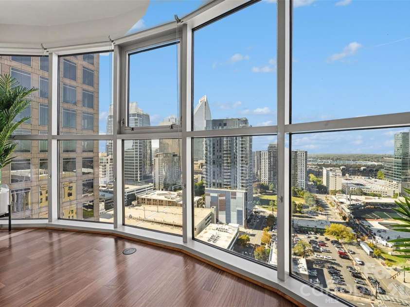 333 West Trade Street, Charlotte, NC 28202.  MLS# CAR4432101, YatesRealty ID 57121. View from unit
