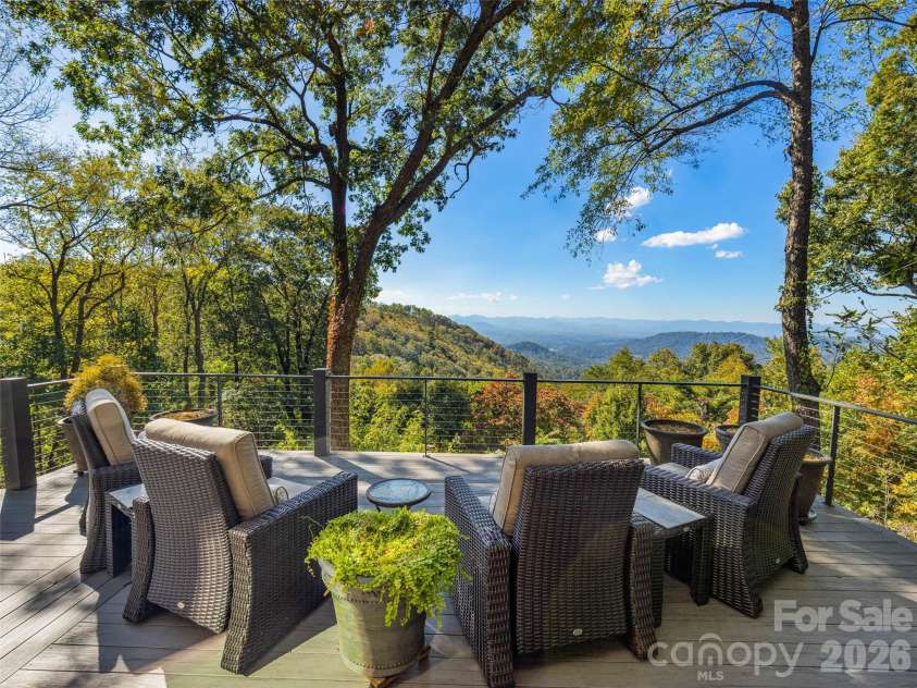 21 Peach Knob Drive, Asheville, NC 28804.  MLS# CAR4435411, YatesRealty ID 57132. Imagine entertaining here