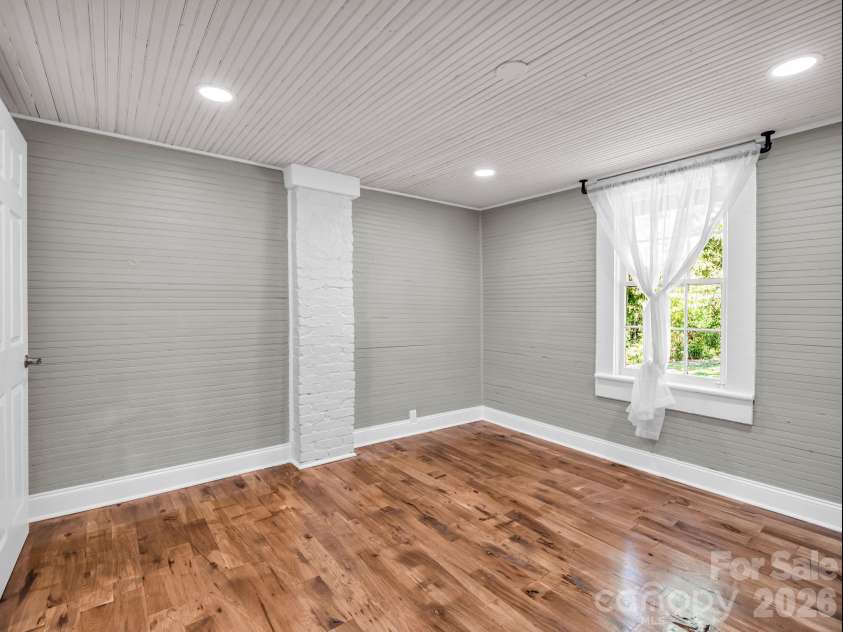 51 Shepherd Street, Tryon, NC 28782.  MLS# CAR4434123, YatesRealty ID 57136. Bedroom #1