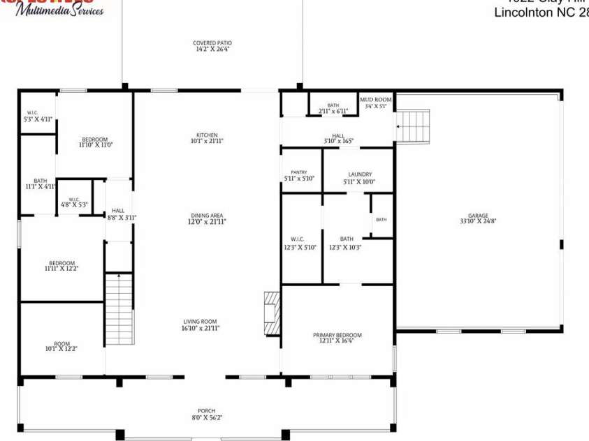 1922 Clay Hill Lane, Lincolnton, NC 28092.  MLS# CAR4434482, YatesRealty ID 57138. 