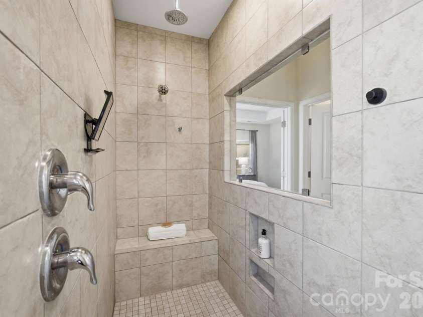 7656 Tanglewood Way, Denver, NC 28037.  MLS# CAR4434758, YatesRealty ID 57146. Swoon worth primary shower